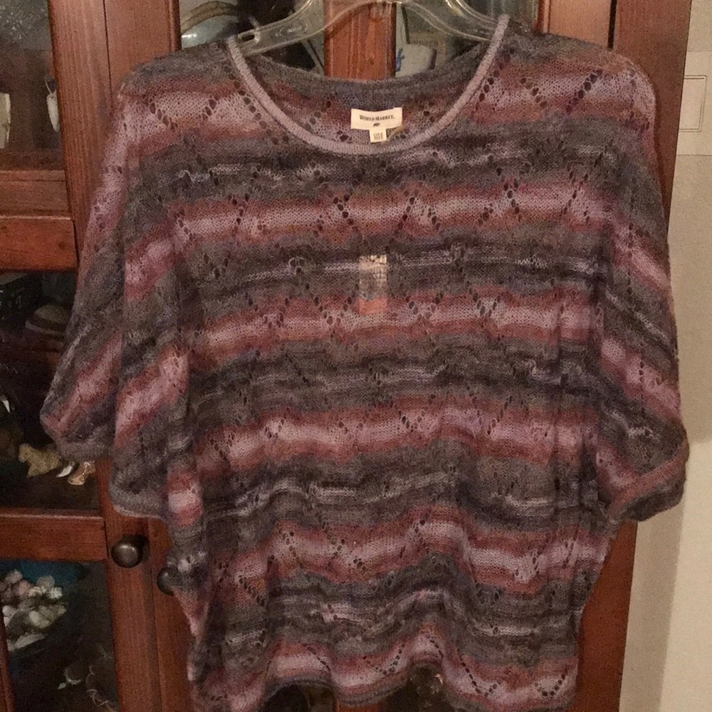 World Market Soft Lightweight Pullover Sweater, One Size For All